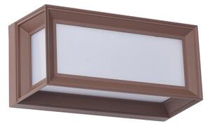 Brilagi - Aplică de perete pentru exterior PARKER, 1xE27/60W/230V, maro, IP44