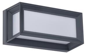 Brilagi - Aplică de perete LED PARKER/12W/230V 3000/4500/6000K antracit IP44