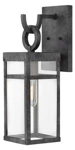 Quintiesse QN-PORTER-M-DZ - Aplica de perete pentru exterior PORTER M 1xE27/60W/230V IP44 negru