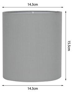 Brilagi - Lampă de perete LED flexibilă NUBILA 1xE27/25W/230V+LED/3W, crom/gri deschis