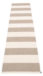 Covor tip traversă pentru interior și exterior bej/crem 70x300 cm Bob Mud Vanilla – Pappelina