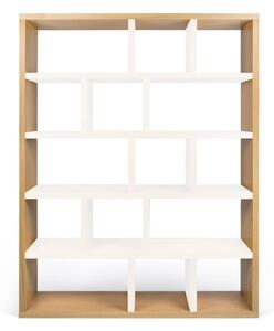 Bibliotecă alb-natural 150x198 cm Berlin – TemaHome