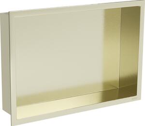 Mexen X-Wall-R raft cu nișă și guler 45 x 30 cm, auriu periat - 1950453010