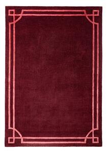 Covor burgundy țesut manual din lână 120x170 cm Gatsby – Flair Rugs