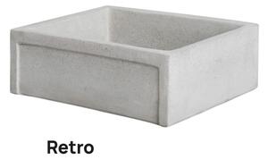 Chiuvetă din beton Madrid, gri