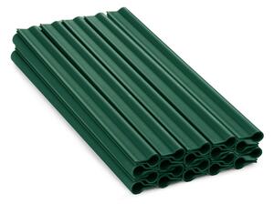 Bandă umbrire gard din PVC 19cm x 36m, 200g/m2, Bradas, verde