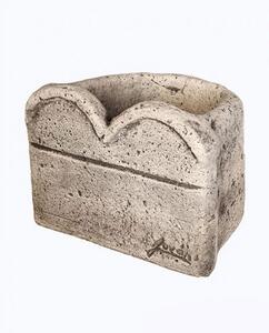 Jardinieră beton Firenze, 25x30x25 cm
