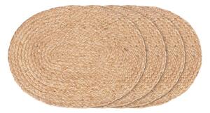 Suporturi pentru farfurii 4 buc. din iută 35x45 cm Bombay – House Nordic