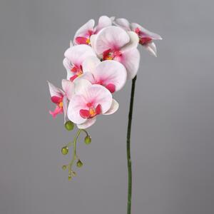 Orhidee artificiala fir roz-crem - 83 cm