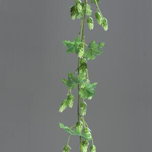 Ghirlanda hamei artificial verde-crem - 180 cm