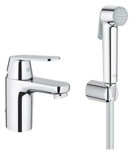 Set baterie lavoar cu dus igienic Eurosmart Cosmopolitan Hygienica Grohe