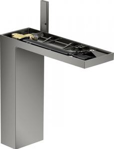 Baterie lavoar baie antracit lucios, ventil click-clack, Hansgrohe Axor MyEdition 230 Antracit lucios