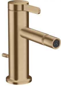 Baterie bideu bronz periat cu ventil pop-up inclus Hansgrohe Axor One Bronz periat