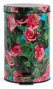 Seletti - Roses Toiletpaper Home Dustbin Ø25xH39,5 Multicolor