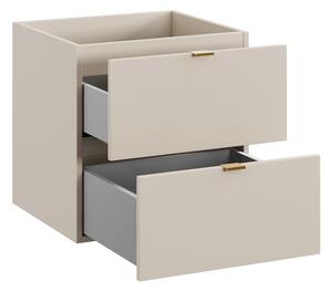Comad Dalia Cashmere dulap 50x46x50 cm sub chiuveta pe perete bej DALIA CASHMERE 82-50-46-2S