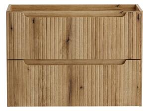Comad Nova Coast Evoke dulap 80x39x57 cm sub chiuveta pe perete stejar NOVA COAST EVOKE 82-80-40-2S