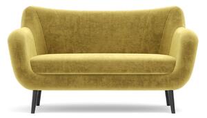 Canapea lemn masiv Lando 145×76 cm