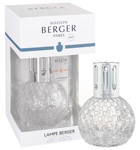 Set lampa catalitica cu parfum Maison Berger Disco Transparent cu parfum Liliflora 250ml