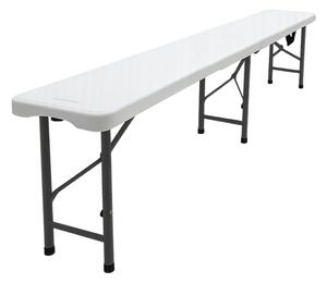 Bancă din plastic independentă - 180 cm