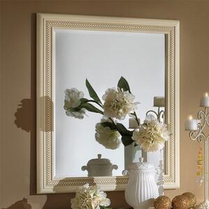 Oglindă lemn masiv decorativă Caterina, 88 × 4 × 105 cm