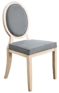 Scaun lemn masiv Heritage Tapițat, 55 × 51 × 97 cm