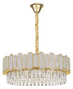 Lampă suspendată din cristal SWE107-CP 50cm GOLD
