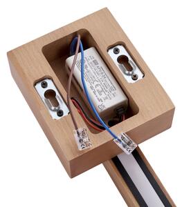 BRILAGI - Aplică de perete LED GARDALINE LED/90W/230V 60 cm stejar
