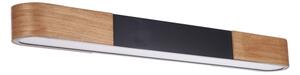BRILAGI - Plafonieră LED GARDALINE LED/100W/230V 80 cm stejar/negru