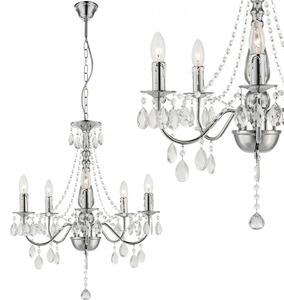 Lampă suspendată EBT014-5CP CHROME