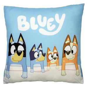 Pernă de copii cu imprimeu - Bluey - familie | 40 x 40 cm
