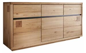 Comodă lemn masiv Urban Loft, 175 × 45 × 85 cm