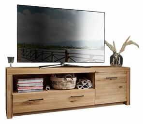 Comodă TV lemn masiv Toscana, 170,5 × 56 × 40 cm