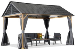 Foișor de grădină din aluminiu Teramo Premium 3x4,8 m Garden Point