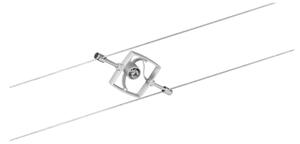 Paulmann 94152 - Sistem cu cablu MAC 230V, set 7x GU5,3/10W, crom