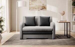 Canapea lemn masiv extensibilă Ario Personalizabilă, 130 × 103 × 85 cm - Nube 03-Nube 06