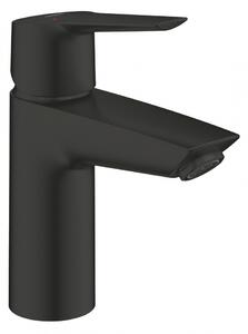 Baterie lavoar Grohe Start, marimea S, ventil inclus, negru mat