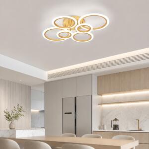 Candelabru Astralis Auriu, 35W LED cu 3 culori de lumină