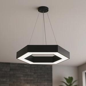 Lustră LED Elara – Neagră