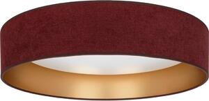 Brilagi-LED corp de iluminat de tavan VELVET SIMPLE LED/24W/230V 3000K diam. 45 cm vișiniu/auriu