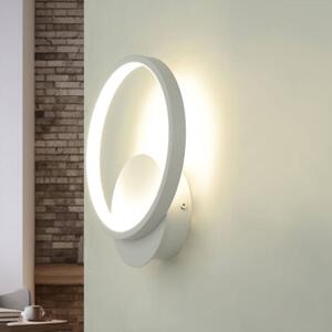 Lampă LED de perete Luna – Albă