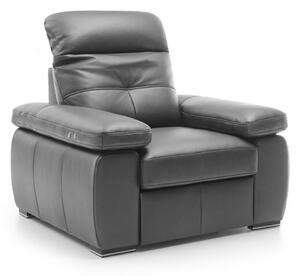 Fotoliu lemn masiv LEGEND cu recliner, 118 × 89 × 102 cm