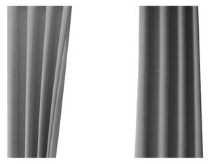 Draperie semi-opacă gri 250x100 - Mila Home