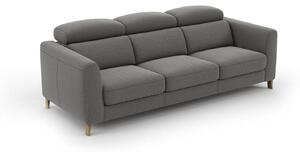 Canapea lemn masiv Boston, 232 × 81 × 102 cm