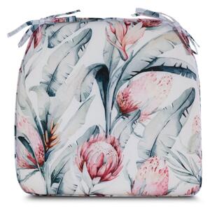 Pernă de grădină cu model floral romantic 40 x 38 x 4 cm