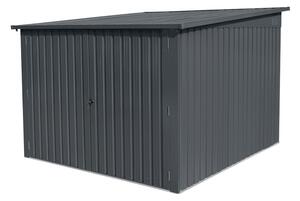 Casă de scule din metal Kansas 2,4 x 2,2 m Magazin Boss antracit