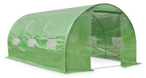 Solar de grădină cu cadru metalic 3x4,5m Garden Point verde