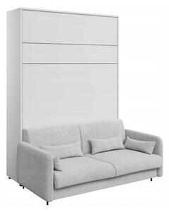 Pat rabatabil Concept Pro Lenart VIIDublu, Alb, 140x200, PAL laminat, Somiera patSomiera pat, 16x23x22cm