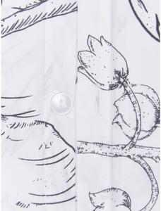 Lenjerie de pat albă din bumbac percale 200x135 cm Keno - Westwing Collection