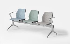 Kalea lemn masiv Bench - banca de asteptare 3 scaune