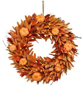 Coroniță de toamnă cu dovleci Mincio, 35 cm